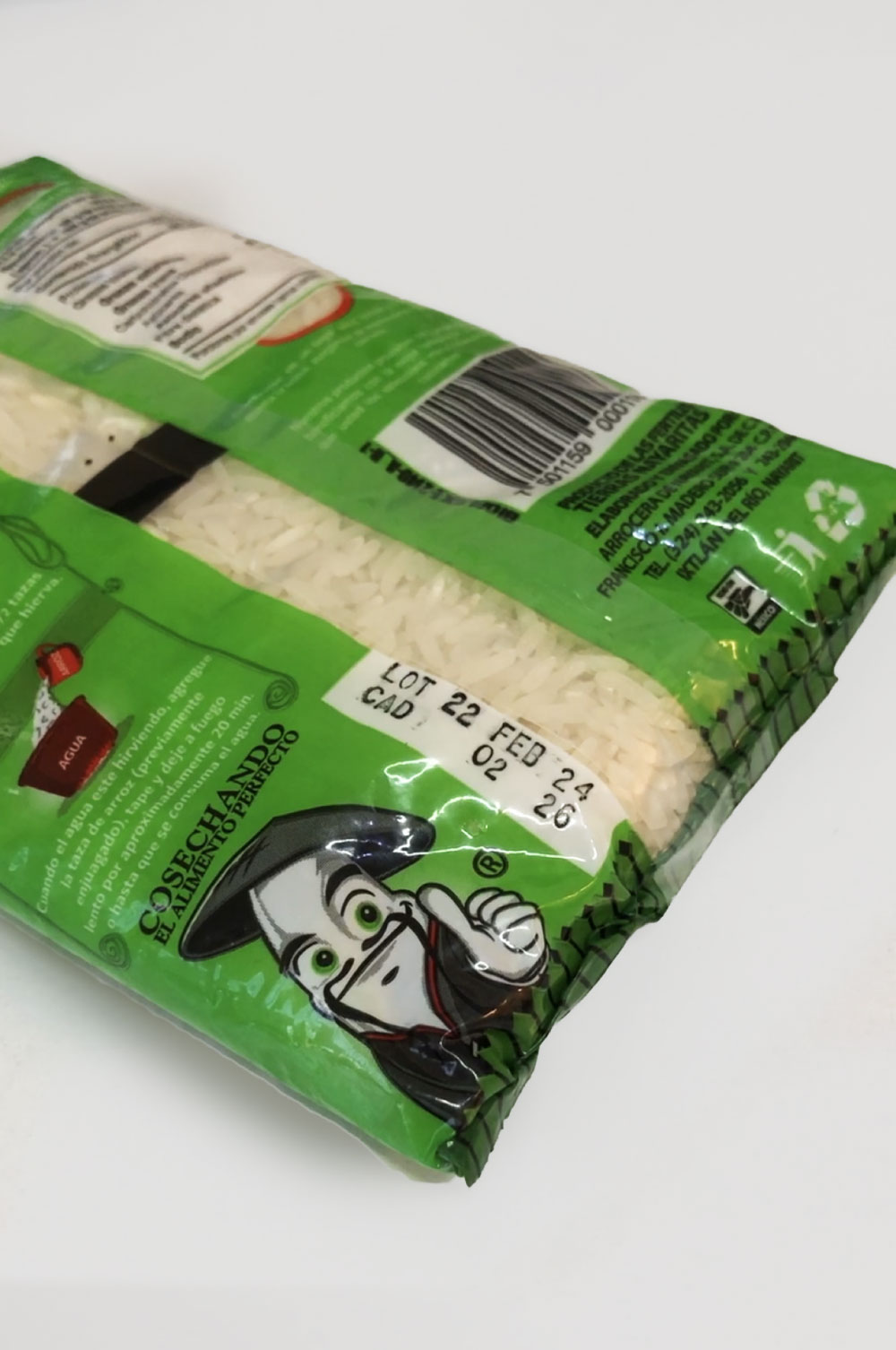 Codificacion con lote y caducidad para botanas Envasado Automático de Botanas Codificación con lote y caducidad para botanas