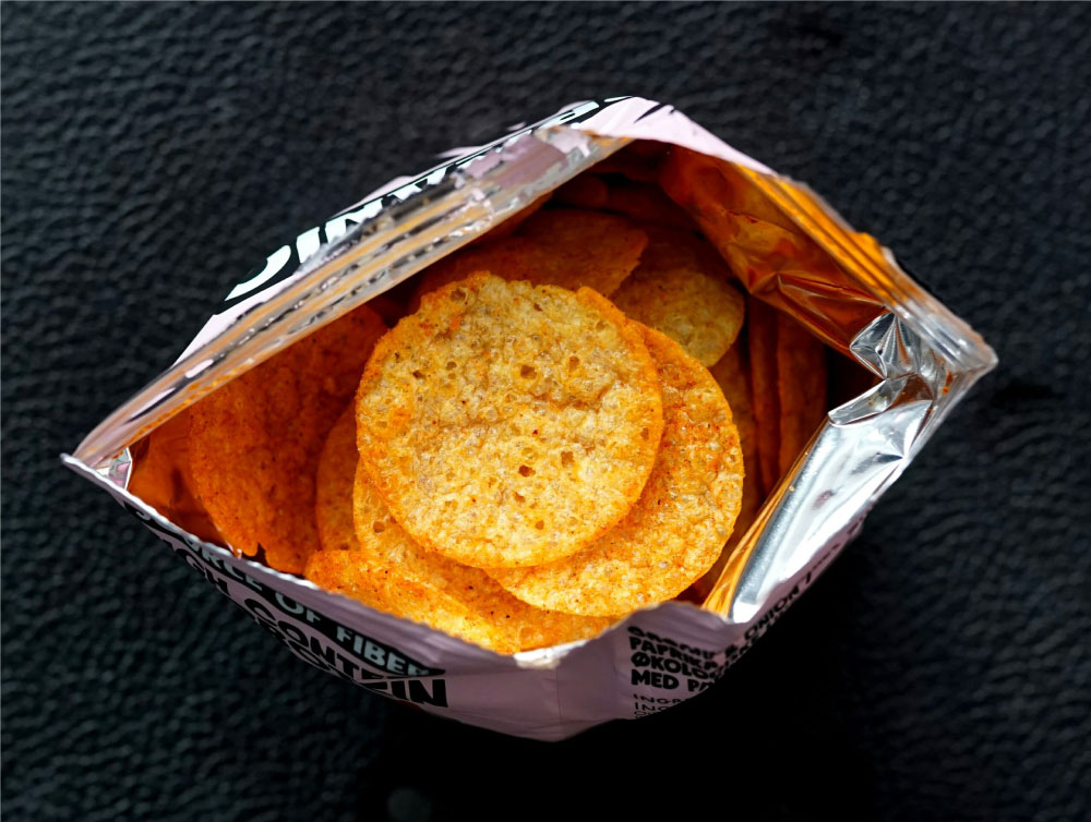 Embolsado de papas Envasado Automático de Botanas Embolsado de papas