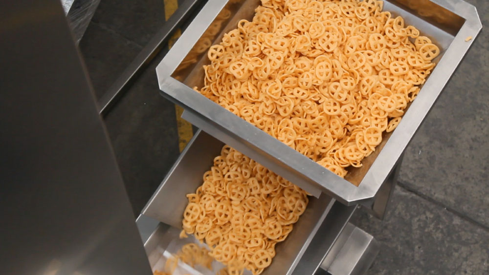 Envasado de papas fritas